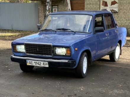 Синий ВАЗ 2107, объемом двигателя 1.5 л и пробегом 76 тыс. км за 723 $, фото 1 на Automoto.ua