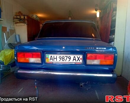 Синий ВАЗ 2107, объемом двигателя 1.5 л и пробегом 150 тыс. км за 1400 $, фото 1 на Automoto.ua