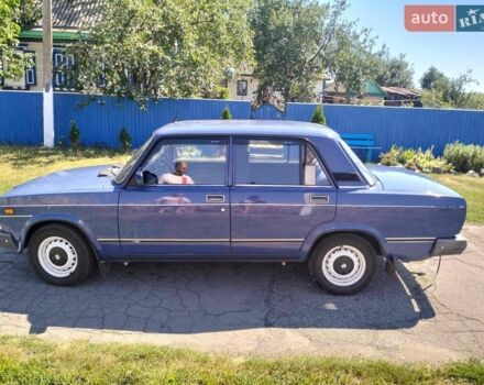 Синий ВАЗ 2107, объемом двигателя 1.45 л и пробегом 105 тыс. км за 1600 $, фото 1 на Automoto.ua