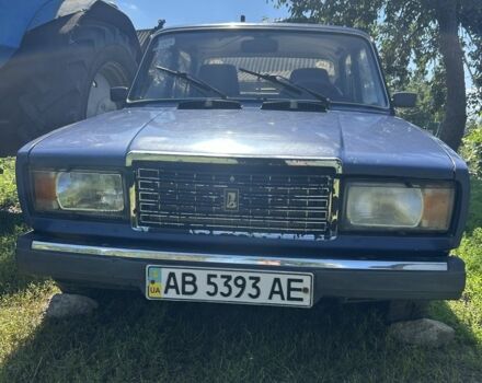 Синий ВАЗ 2107, объемом двигателя 1.5 л и пробегом 140 тыс. км за 842 $, фото 1 на Automoto.ua