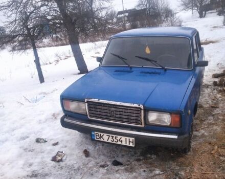 Синій ВАЗ 2107, об'ємом двигуна 1.5 л та пробігом 1 тис. км за 650 $, фото 1 на Automoto.ua