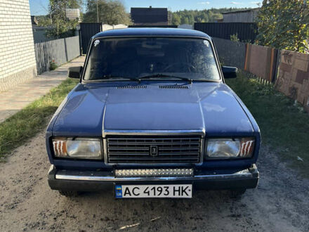 Синій ВАЗ 2107, об'ємом двигуна 1.5 л та пробігом 160 тис. км за 1650 $, фото 1 на Automoto.ua