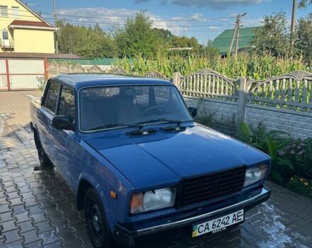 Синий ВАЗ 2107, объемом двигателя 0 л и пробегом 200 тыс. км за 1200 $, фото 1 на Automoto.ua