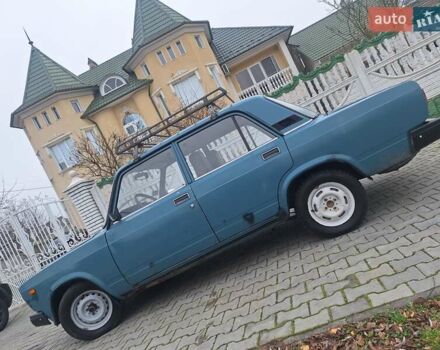 Синий ВАЗ 2107, объемом двигателя 1.5 л и пробегом 99 тыс. км за 1050 $, фото 1 на Automoto.ua