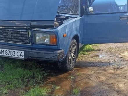 Синій ВАЗ 2107, об'ємом двигуна 1.5 л та пробігом 1000 тис. км за 800 $, фото 1 на Automoto.ua