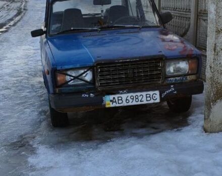 Синій ВАЗ 2107, об'ємом двигуна 1.5 л та пробігом 3 тис. км за 348 $, фото 1 на Automoto.ua