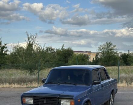 Синий ВАЗ 2107, объемом двигателя 1.5 л и пробегом 120 тыс. км за 1300 $, фото 1 на Automoto.ua
