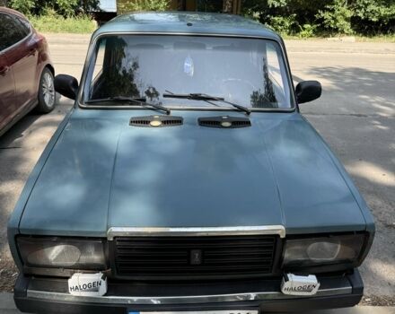 Синий ВАЗ 2107, объемом двигателя 1.5 л и пробегом 250 тыс. км за 1028 $, фото 1 на Automoto.ua