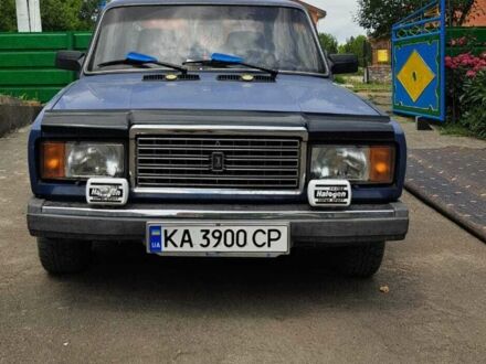 Синий ВАЗ 2107, объемом двигателя 1.45 л и пробегом 99 тыс. км за 2200 $, фото 1 на Automoto.ua