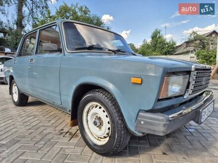 Синий ВАЗ 2107, объемом двигателя 1.5 л и пробегом 79 тыс. км за 1600 $, фото 1 на Automoto.ua