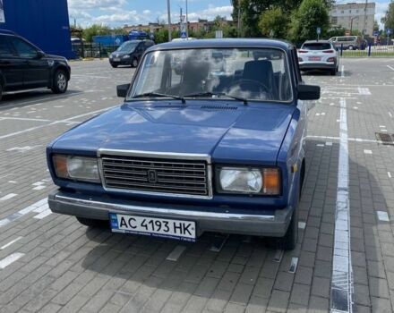 Синій ВАЗ 2107, об'ємом двигуна 1.5 л та пробігом 63 тис. км за 1389 $, фото 1 на Automoto.ua