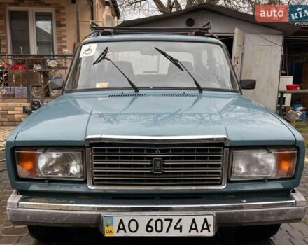 Синій ВАЗ 2107, об'ємом двигуна 1.45 л та пробігом 150 тис. км за 1000 $, фото 1 на Automoto.ua