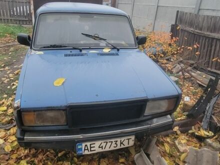 Синий ВАЗ 2107, объемом двигателя 0 л и пробегом 350 тыс. км за 700 $, фото 1 на Automoto.ua