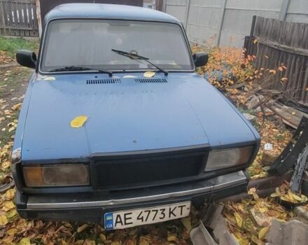 Синий ВАЗ 2107, объемом двигателя 0 л и пробегом 350 тыс. км за 700 $, фото 1 на Automoto.ua
