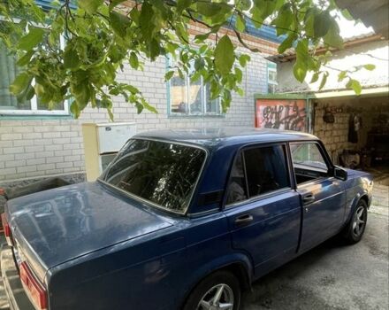 Синий ВАЗ 2107, объемом двигателя 1.5 л и пробегом 100 тыс. км за 1600 $, фото 1 на Automoto.ua