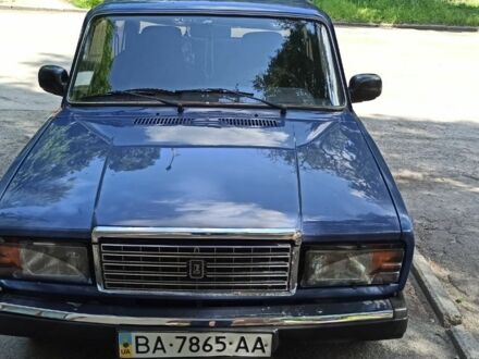ВАЗ 2107 2005 в Кропивницком (Кировограде) на Automoto.ua Синий ВАЗ 2107, объемом двигателя 1.5 л и пробегом 115 тыс. км за 1500 $, фото 1 на Automoto.ua