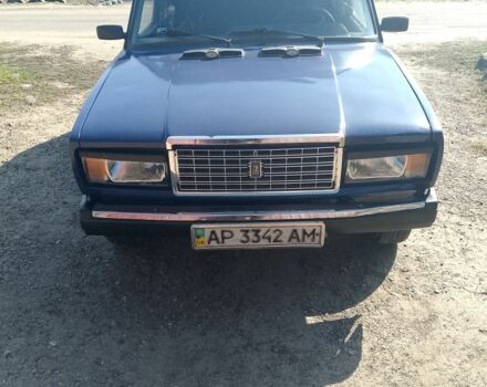 Синий ВАЗ 2107, объемом двигателя 1.5 л и пробегом 1 тыс. км за 790 $, фото 1 на Automoto.ua