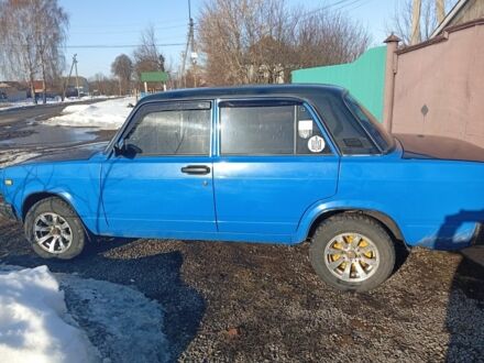 Синий ВАЗ 2107, объемом двигателя 0 л и пробегом 10 тыс. км за 1250 $, фото 1 на Automoto.ua