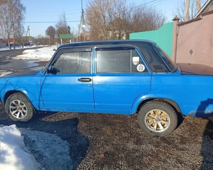 Синий ВАЗ 2107, объемом двигателя 0 л и пробегом 10 тыс. км за 1250 $, фото 1 на Automoto.ua