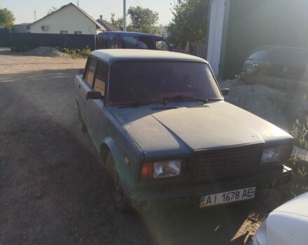 Синий ВАЗ 2107, объемом двигателя 1.7 л и пробегом 20 тыс. км за 900 $, фото 1 на Automoto.ua