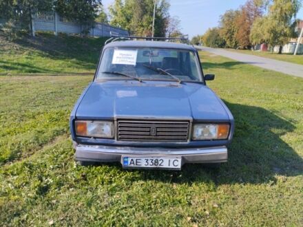 Синій ВАЗ 2107, об'ємом двигуна 1.5 л та пробігом 150 тис. км за 535 $, фото 1 на Automoto.ua