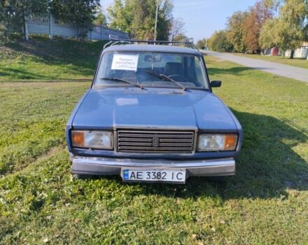 Синій ВАЗ 2107, об'ємом двигуна 1.5 л та пробігом 150 тис. км за 535 $, фото 1 на Automoto.ua