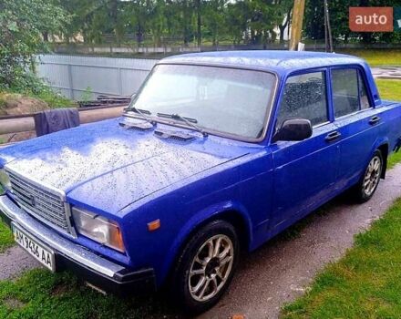 Синий ВАЗ 2107, объемом двигателя 1.5 л и пробегом 115 тыс. км за 650 $, фото 1 на Automoto.ua