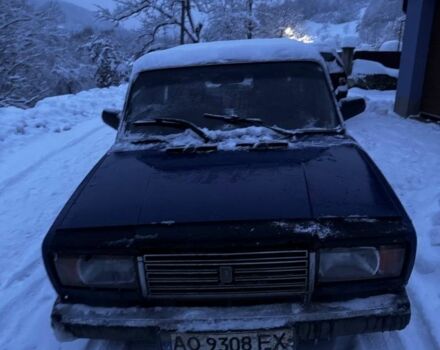 Синий ВАЗ 2107, объемом двигателя 1.5 л и пробегом 3 тыс. км за 700 $, фото 1 на Automoto.ua