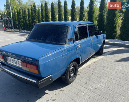 Синій ВАЗ 2107, об'ємом двигуна 1.5 л та пробігом 78 тис. км за 1050 $, фото 1 на Automoto.ua