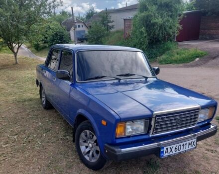 Синий ВАЗ 2107, объемом двигателя 1.5 л и пробегом 85 тыс. км за 1950 $, фото 1 на Automoto.ua