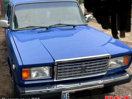 Синий ВАЗ 2107, объемом двигателя 1.5 л и пробегом 360 тыс. км за 1600 $, фото 1 на Automoto.ua