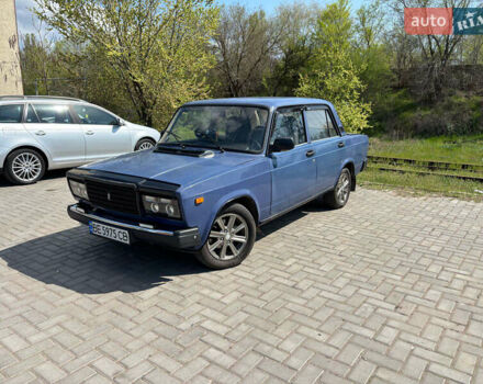 Синій ВАЗ 2107, об'ємом двигуна 1.45 л та пробігом 100 тис. км за 1250 $, фото 1 на Automoto.ua