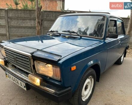 Синій ВАЗ 2107, об'ємом двигуна 1.5 л та пробігом 70 тис. км за 1000 $, фото 1 на Automoto.ua