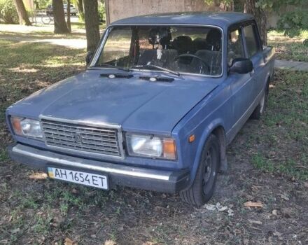 Синій ВАЗ 2107, об'ємом двигуна 1.5 л та пробігом 750 тис. км за 1196 $, фото 1 на Automoto.ua