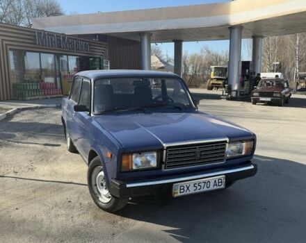 Синий ВАЗ 2107, объемом двигателя 1.5 л и пробегом 22 тыс. км за 1300 $, фото 1 на Automoto.ua