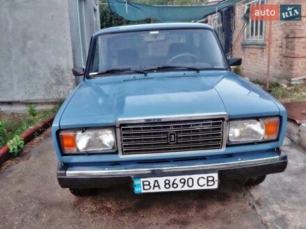 ВАЗ 2107 2005 в Кропивницком (Кировограде) на Automoto.ua Синий ВАЗ 2107, объемом двигателя 1.5 л и пробегом 122 тыс. км за 1500 $, фото 1 на Automoto.ua