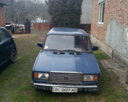 Синій ВАЗ 2107, об'ємом двигуна 1.5 л та пробігом 150 тис. км за 450 $, фото 1 на Automoto.ua