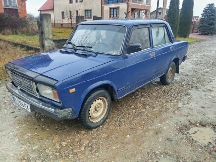 Синій ВАЗ 2107, об'ємом двигуна 1.5 л та пробігом 100 тис. км за 550 $, фото 1 на Automoto.ua