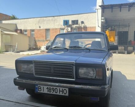 Синій ВАЗ 2107, об'ємом двигуна 1.5 л та пробігом 113 тис. км за 1500 $, фото 1 на Automoto.ua