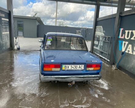 Синий ВАЗ 2107, объемом двигателя 1.6 л и пробегом 3 тыс. км за 774 $, фото 1 на Automoto.ua
