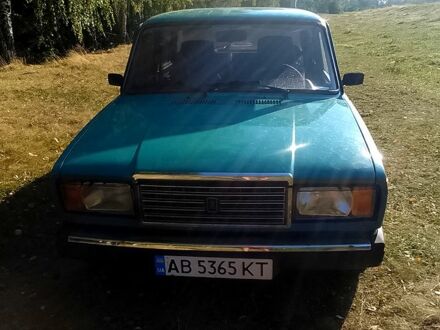 Синій ВАЗ 2107, об'ємом двигуна 1.5 л та пробігом 71 тис. км за 900 $, фото 1 на Automoto.ua