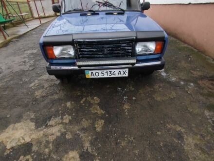 Синій ВАЗ 2107, об'ємом двигуна 0 л та пробігом 90 тис. км за 1200 $, фото 1 на Automoto.ua