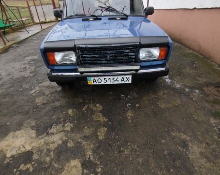 Синий ВАЗ 2107, объемом двигателя 0 л и пробегом 90 тыс. км за 1200 $, фото 1 на Automoto.ua