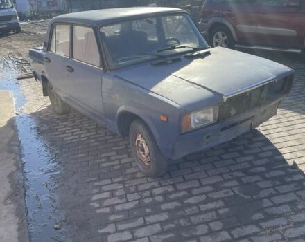 Синий ВАЗ 2107, объемом двигателя 1.5 л и пробегом 3 тыс. км за 343 $, фото 1 на Automoto.ua