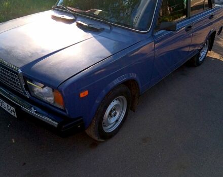 Синий ВАЗ 2107, объемом двигателя 1.5 л и пробегом 140 тыс. км за 1600 $, фото 1 на Automoto.ua
