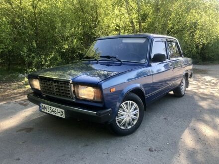 ВАЗ 2107 2006 в Житомире на Automoto.ua Синий ВАЗ 2107, объемом двигателя 1.5 л и пробегом 139 тыс. км за 1599 $, фото 1 на Automoto.ua