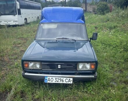 Синий ВАЗ 2107, объемом двигателя 0 л и пробегом 200 тыс. км за 370 $, фото 1 на Automoto.ua