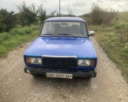 Синій ВАЗ 2107, об'ємом двигуна 1.5 л та пробігом 57 тис. км за 600 $, фото 1 на Automoto.ua