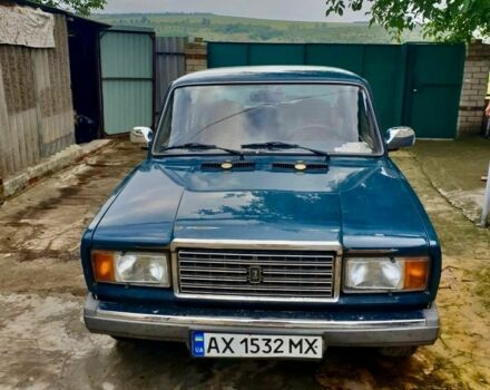 Синій ВАЗ 2107, об'ємом двигуна 1.6 л та пробігом 106 тис. км за 1300 $, фото 1 на Automoto.ua