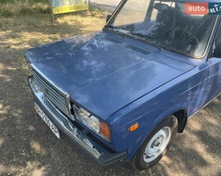Синий ВАЗ 2107, объемом двигателя 1.45 л и пробегом 73 тыс. км за 1400 $, фото 1 на Automoto.ua